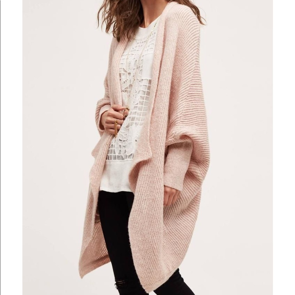 Anthropologie Pink Sweater